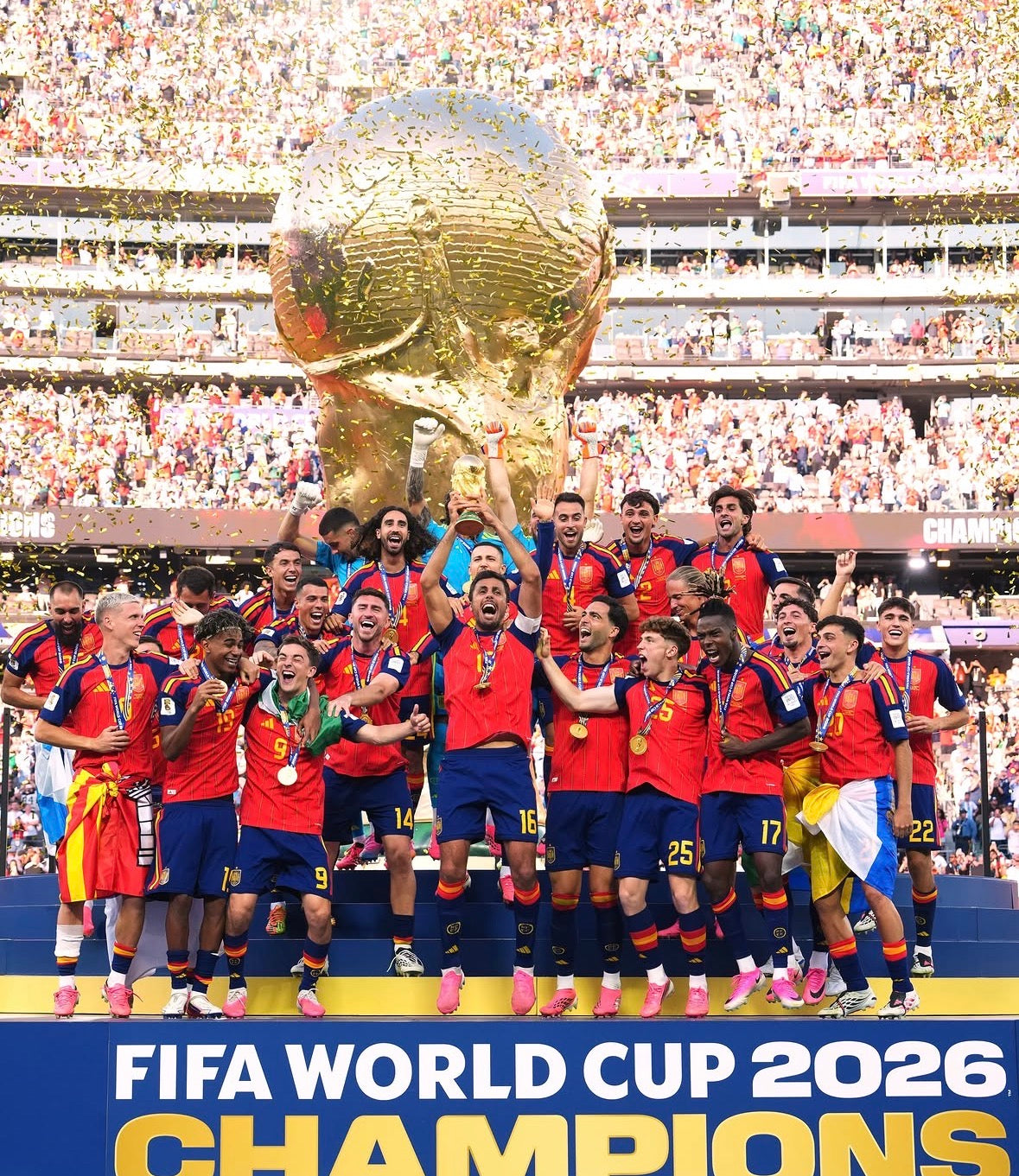 "CAMPEONES DEL MUNDO 2026" Hombre