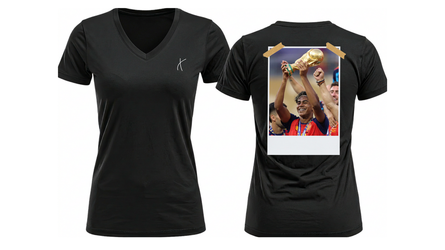 Playera Lamine "CAMPEONES DEL MUNDO 2026"