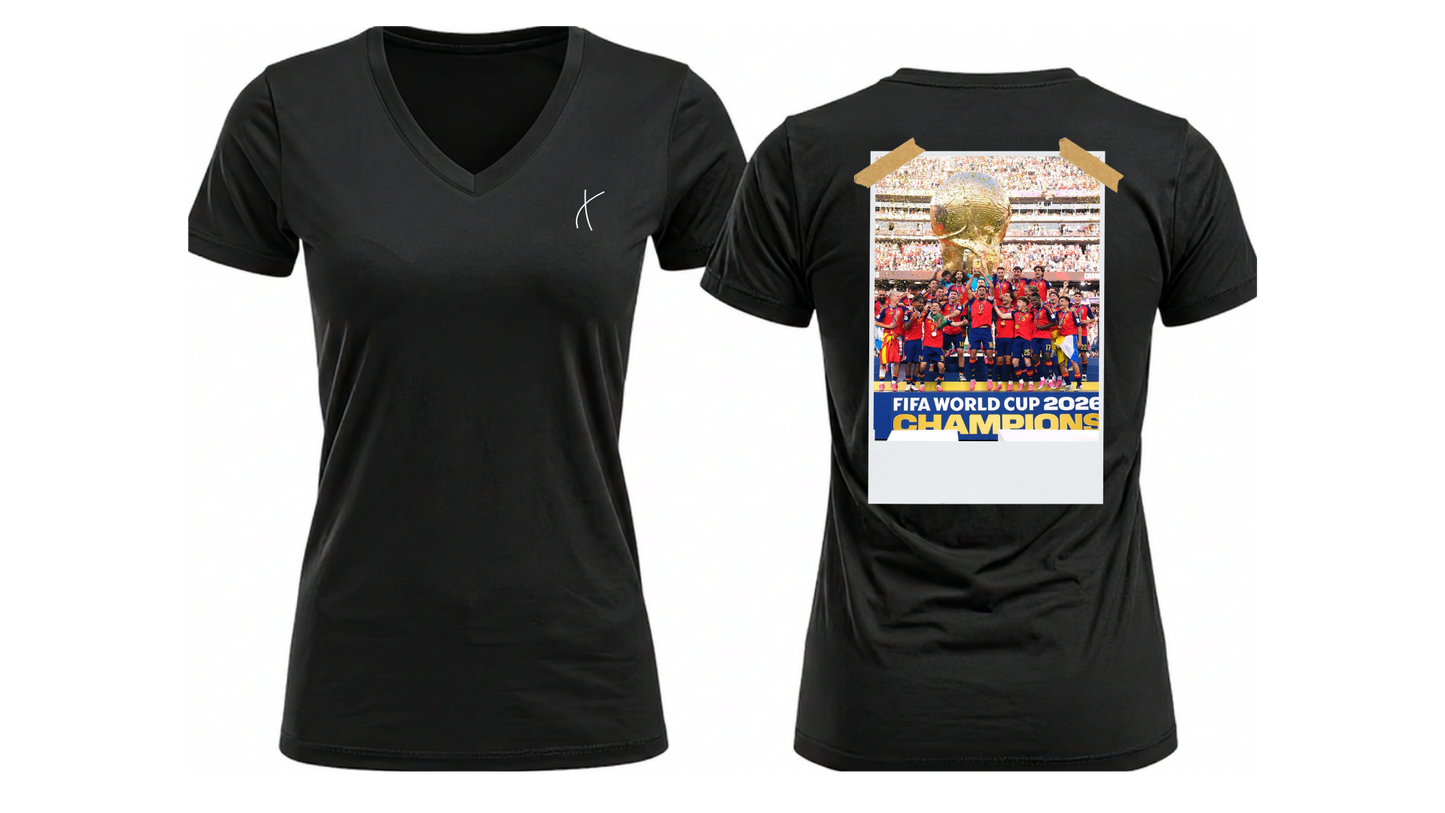 Playera Segunda Estrella "CAMPEONES DEL MUNDO 2026"