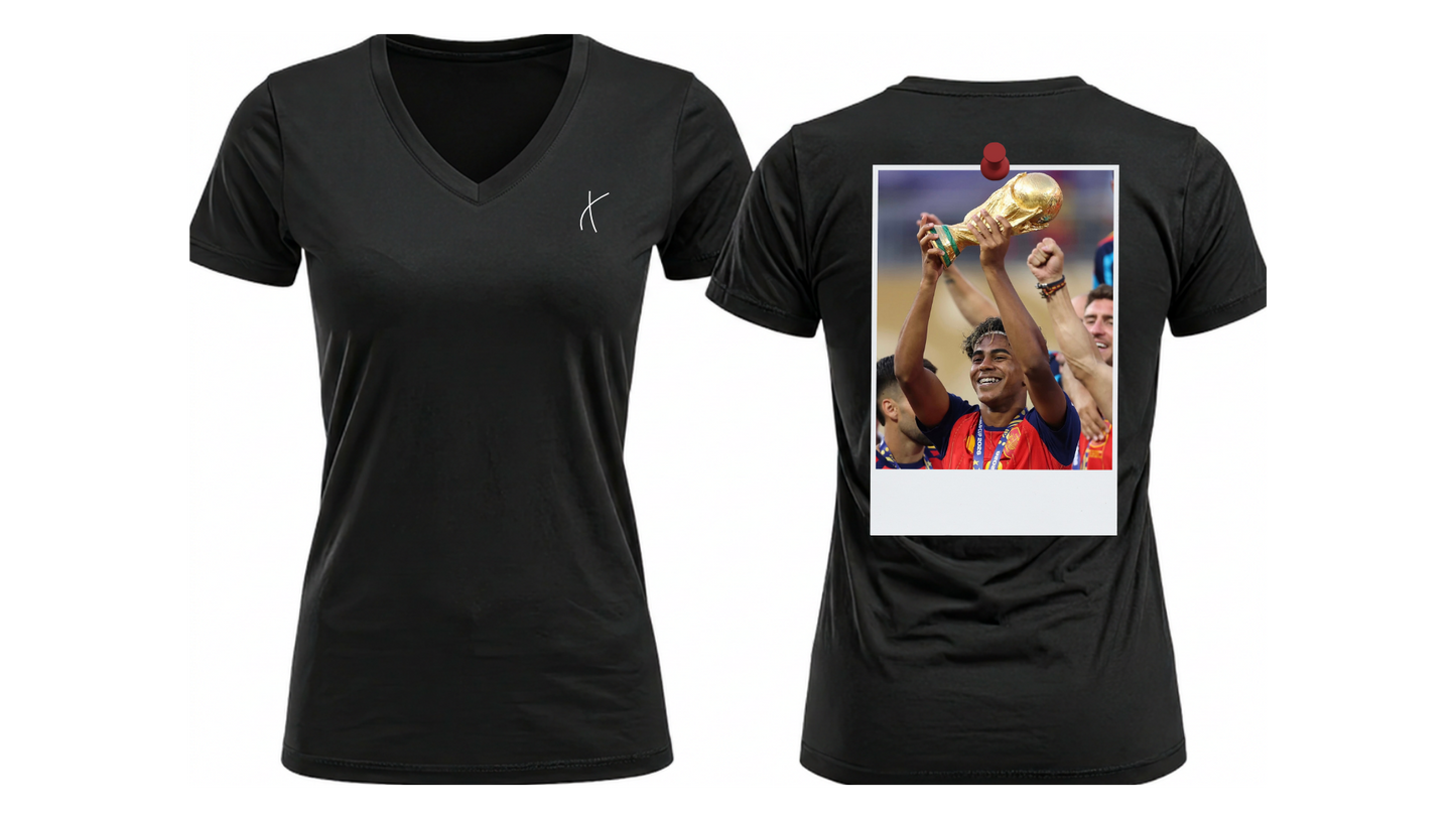 Playera Lamine "CAMPEONES DEL MUNDO 2026"