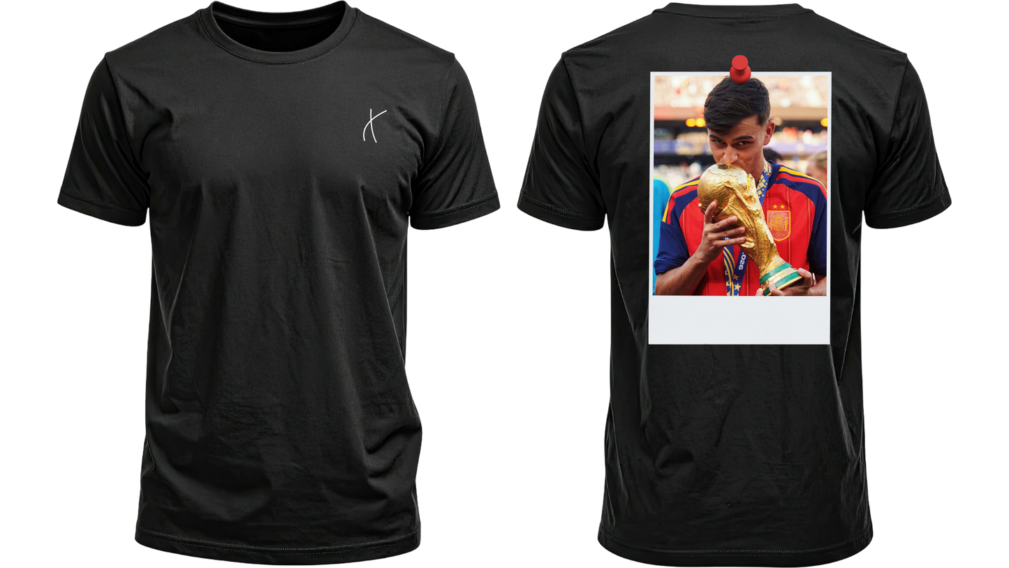 Playera Pedri "CAMPEONES DEL MUNDO 2026"