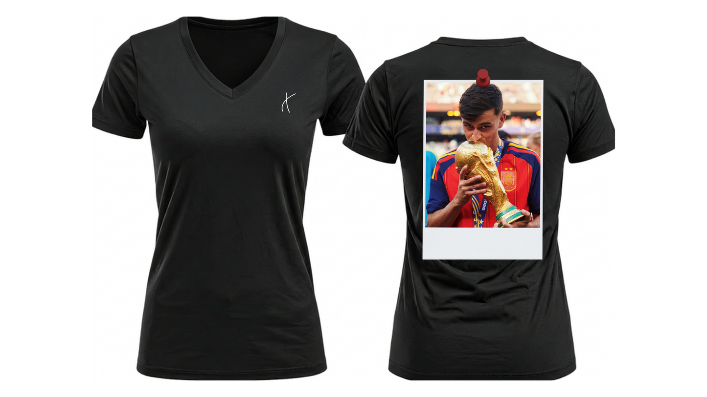 Playera Pedri "CAMPEONES DEL MUNDO 2026"