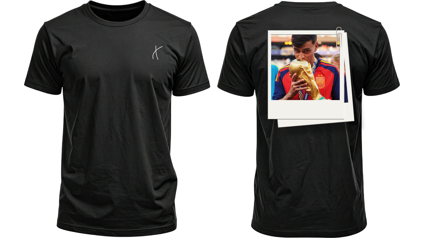 Playera Pedri "CAMPEONES DEL MUNDO 2026"