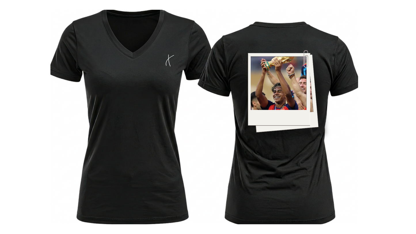 Playera Lamine "CAMPEONES DEL MUNDO 2026"