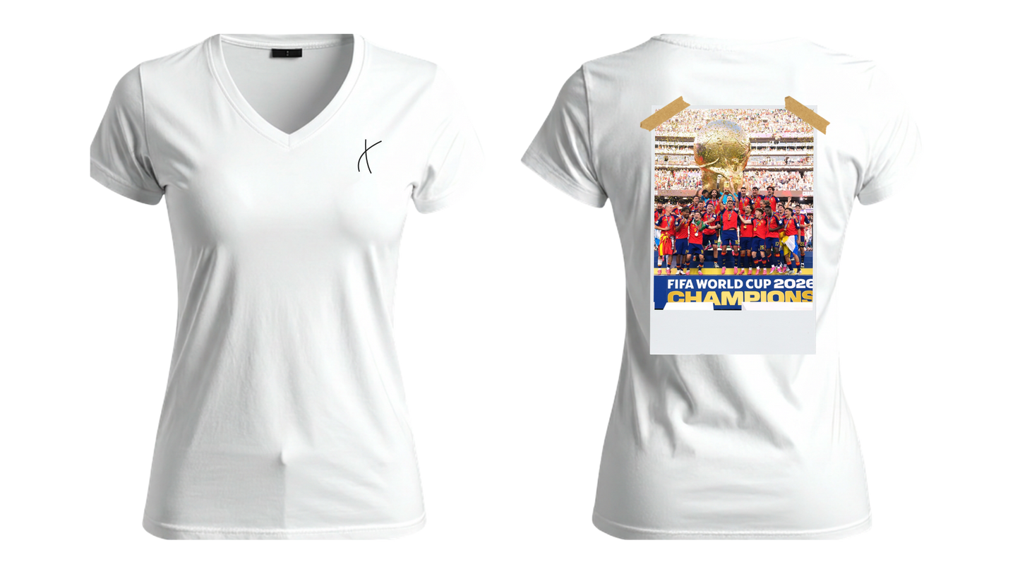 Playera Segunda Estrella "CAMPEONES DEL MUNDO 2026"