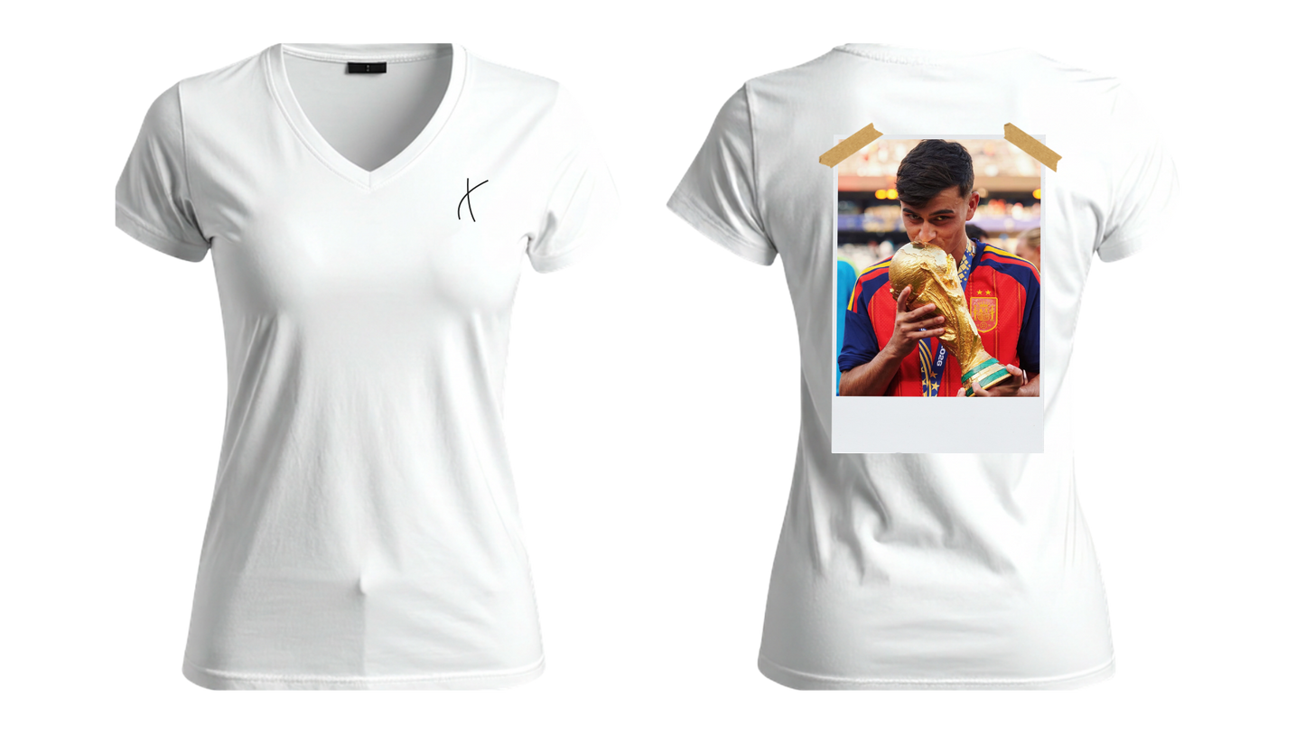 Playera Pedri "CAMPEONES DEL MUNDO 2026"