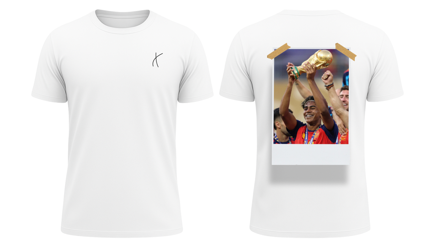 Playera Lamine "CAMPEONES DEL MUNDO 2026"