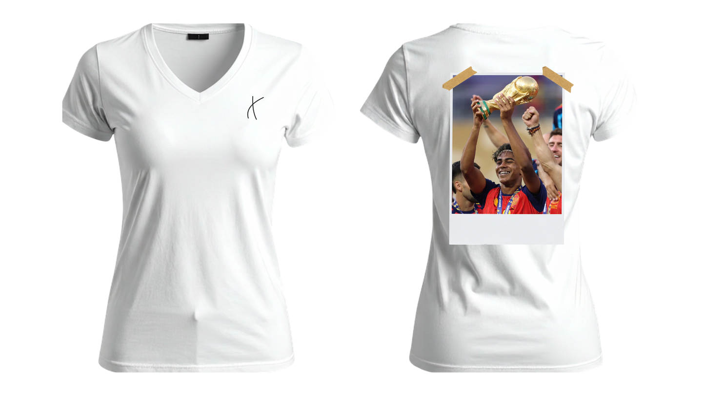 Playera Lamine "CAMPEONES DEL MUNDO 2026"