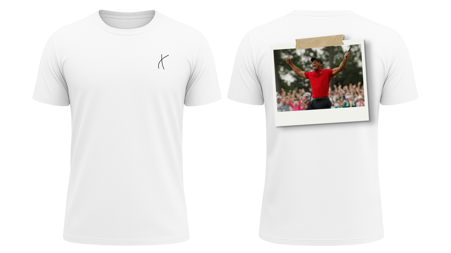 Playera "Tiger in red shirt"