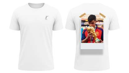Playera Pedri "CAMPEONES DEL MUNDO 2026"