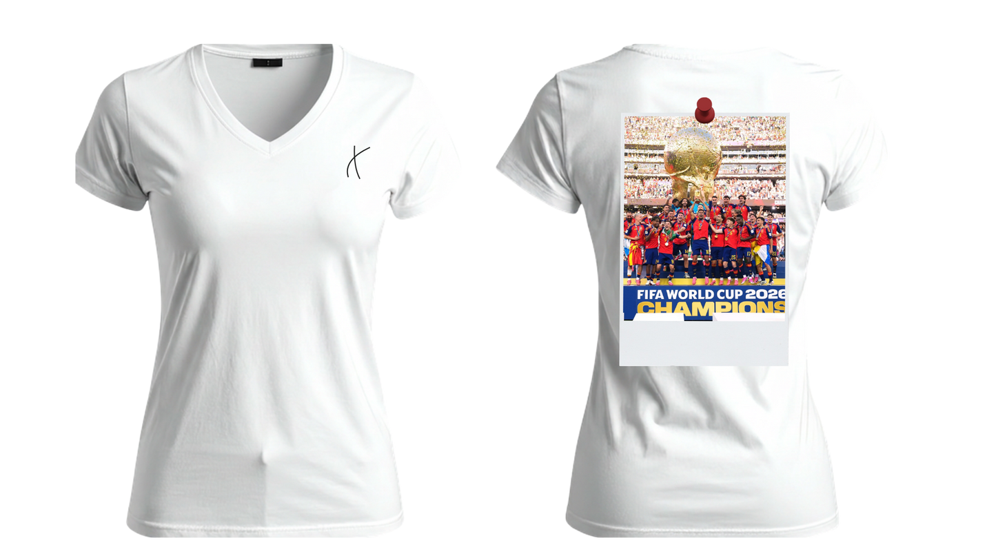 Playera Segunda Estrella "CAMPEONES DEL MUNDO 2026"
