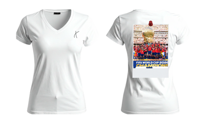 Playera Segunda Estrella "CAMPEONES DEL MUNDO 2026"