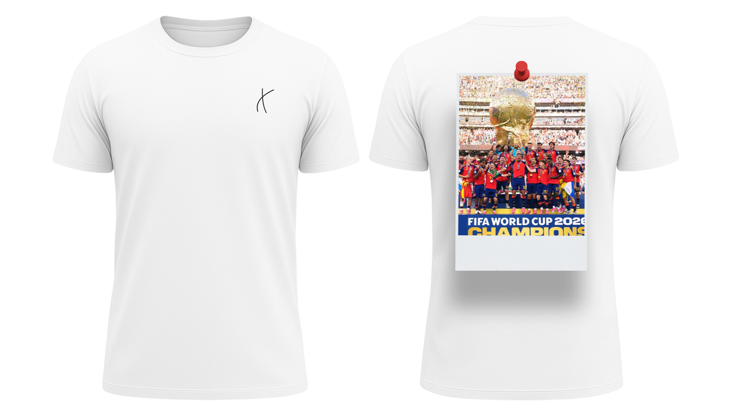 Playera Segunda Estrella "CAMPEONES DEL MUNDO 2026"