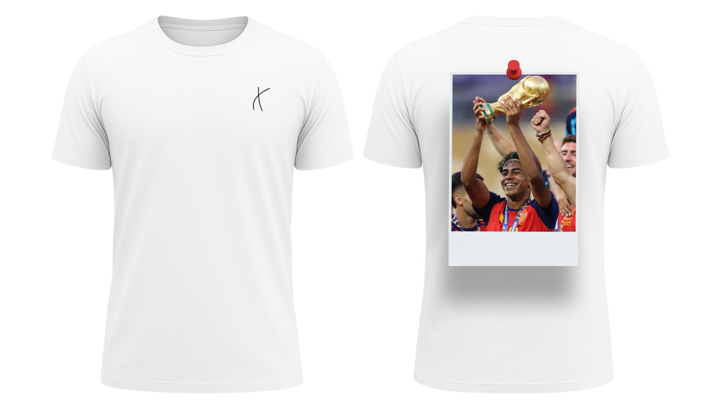 Playera Lamine "CAMPEONES DEL MUNDO 2026"