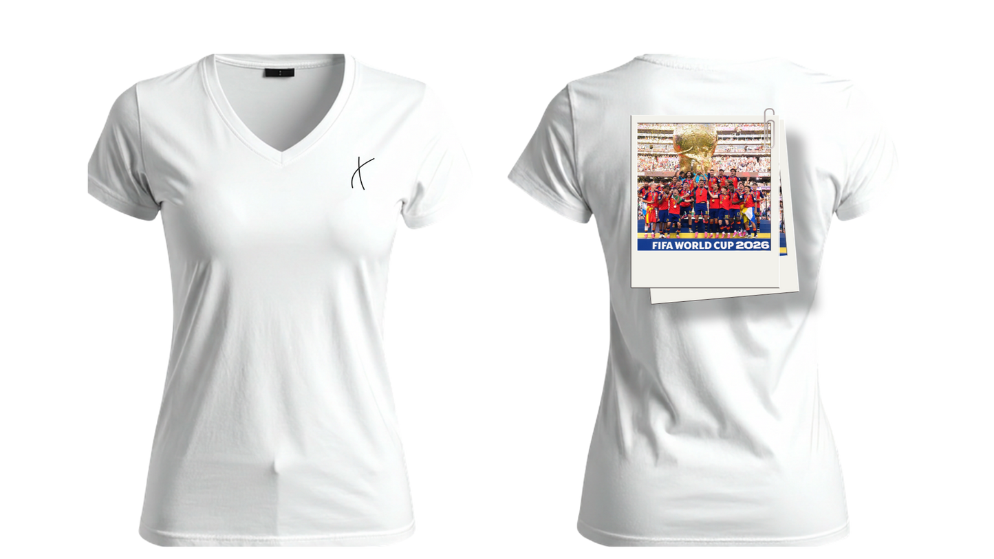 Playera Segunda Estrella "CAMPEONES DEL MUNDO 2026"