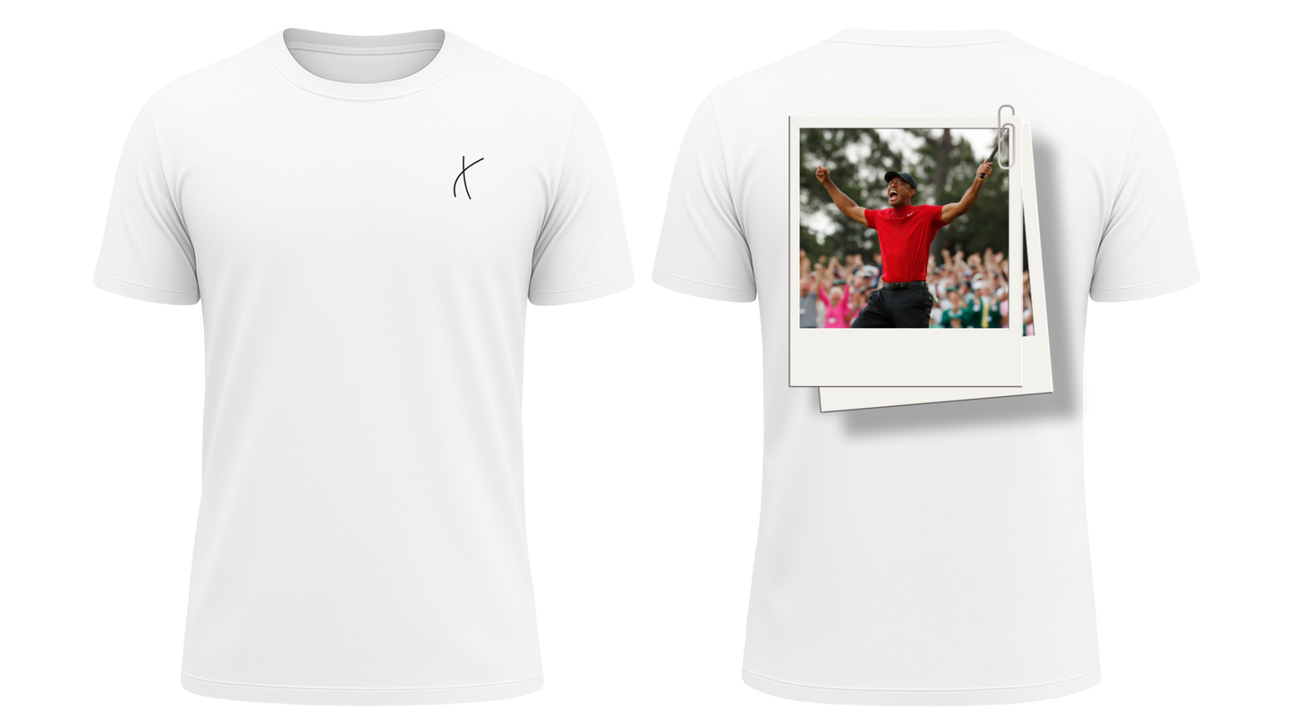 Playera "Tiger in red shirt"