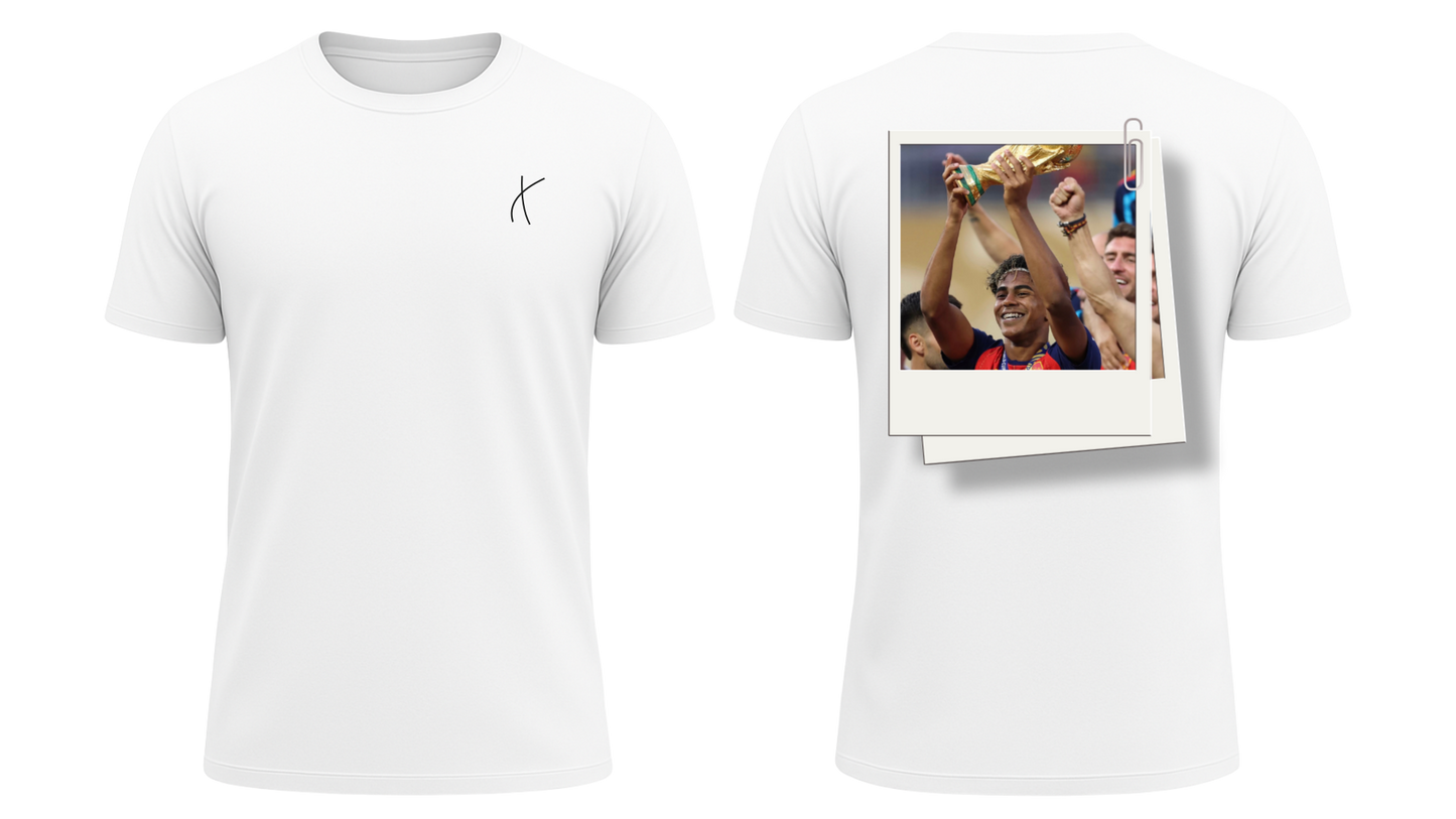 Playera Lamine "CAMPEONES DEL MUNDO 2026"