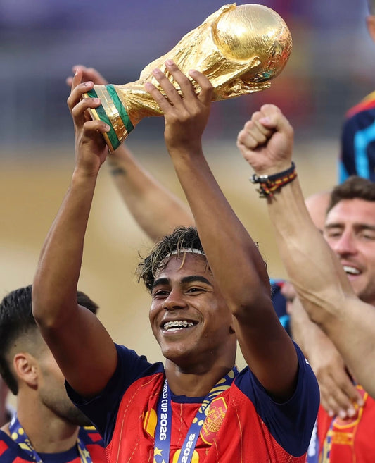 Playera Lamine "CAMPEONES DEL MUNDO 2026"